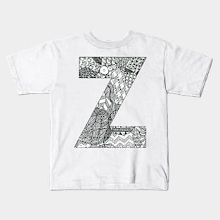 Zentangle Z Kids T-Shirt